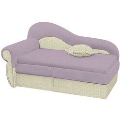 Диван Modern Dolphin Luksor 8/Flex 103 Lilac/Beige (угол 7) Thumb