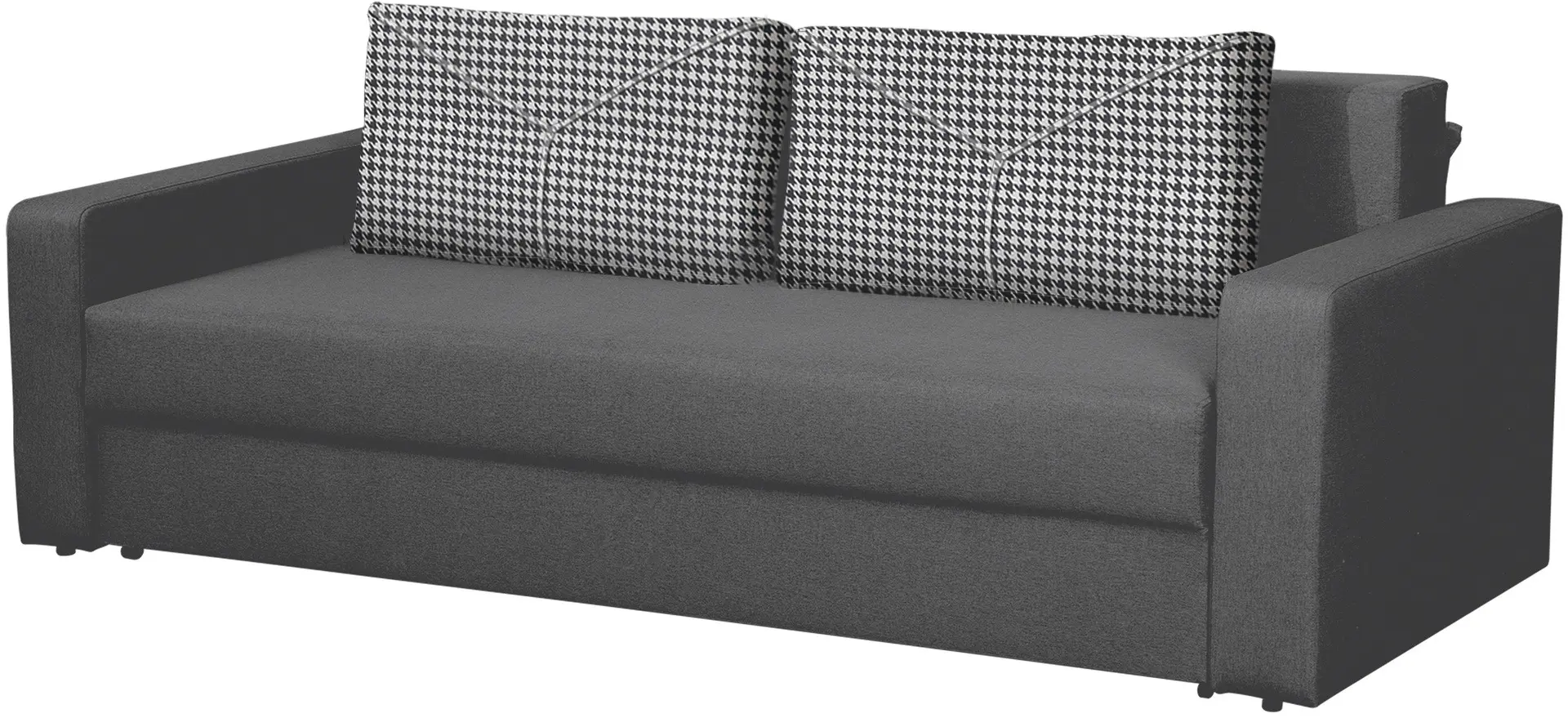 Диван Modern Flint 2 Alaska 10 Total Eclipse/Tiffani 29 (Dark Gray/White/Black)