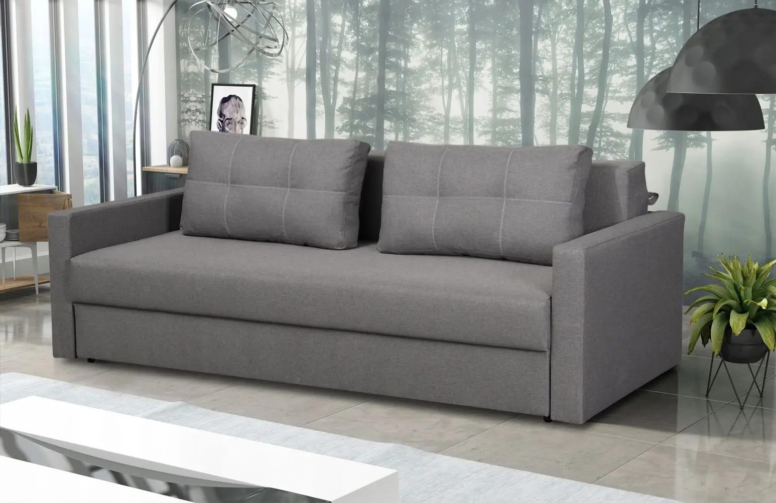 Диван Modern Flint 3 Alaska 93 (Grey)