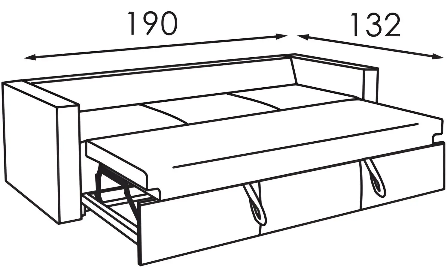 Canapea Modern Lord Alaska 28 (Brown)