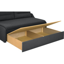 Canapea Modern Melissa 1.6 Alaska 10 (Dark Gray) Thumb