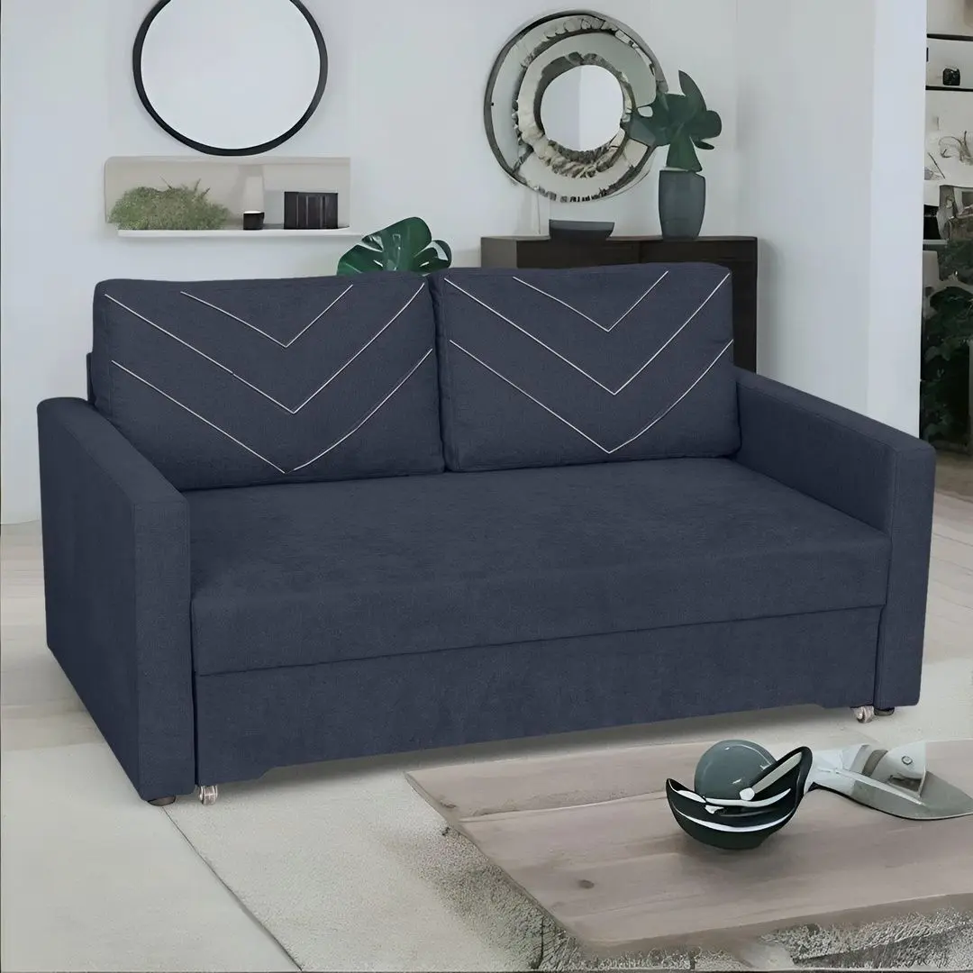 Canapea Modern Mini 1.4m Alaska 88 (Dark Blue)