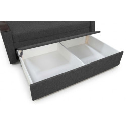 Диван Modern Naples Alaska 10 Total Eclipse (Dark Grey) Thumb