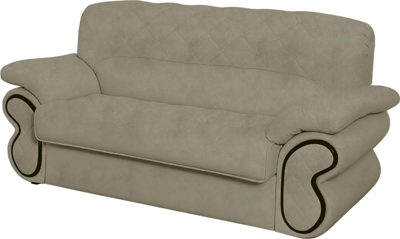 Canapea Modern Oskar New Vavilon 62 (Dark Beige/Wenge)