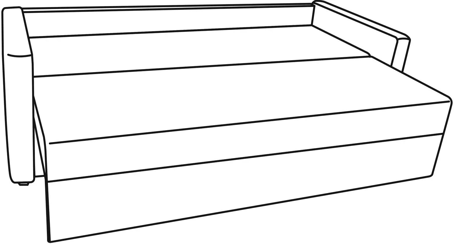 Canapea Modern Tom Kanna 85 (Green)