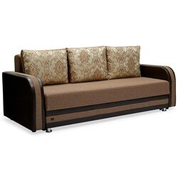 Диван раскладной OSHN Лидер 051-4 (Light Brown/Dark Brown)