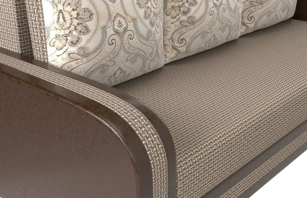 Диван раскладной OSHN Лидер 051-4 (Light Brown/Dark Brown) - 4