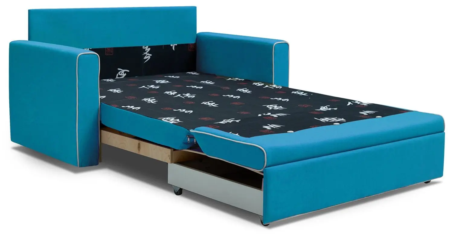 Диван раскладной OSHN Optima Барселона 140 (Tesla Turquoise) - 2