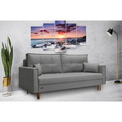 Диван раскладной OSHN Optima Капри Capri 24 (Light Gray)