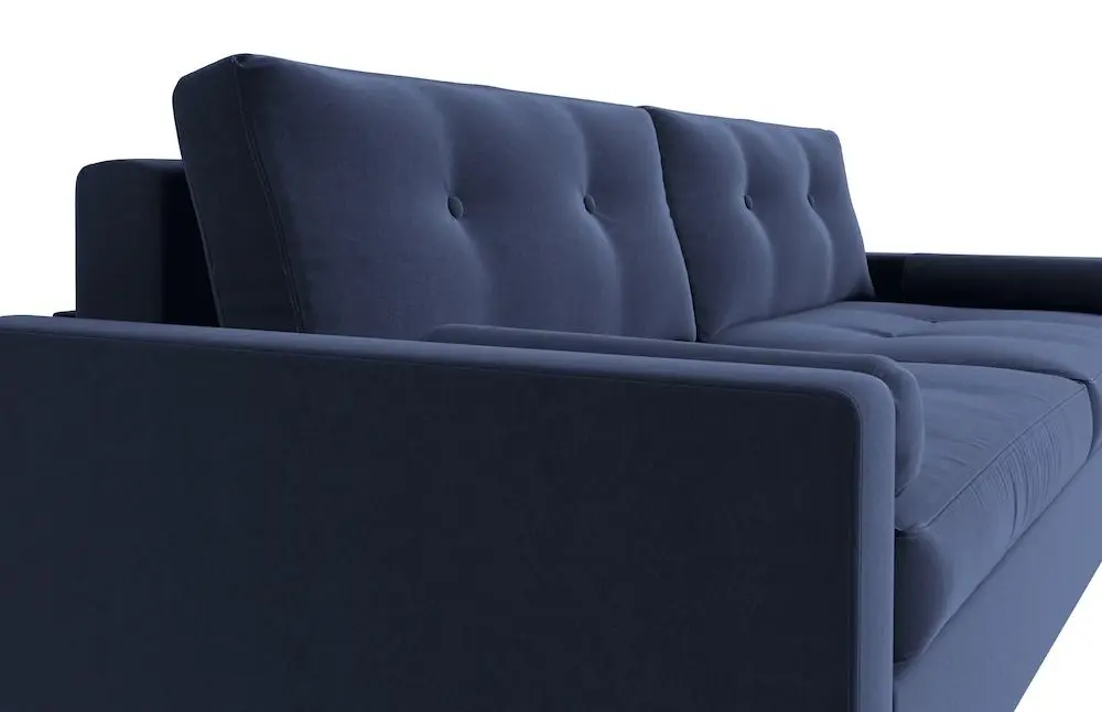 Диван раскладной OSHN Premium Скандинавия Vivaldi 14 (Dark Blue) - 6