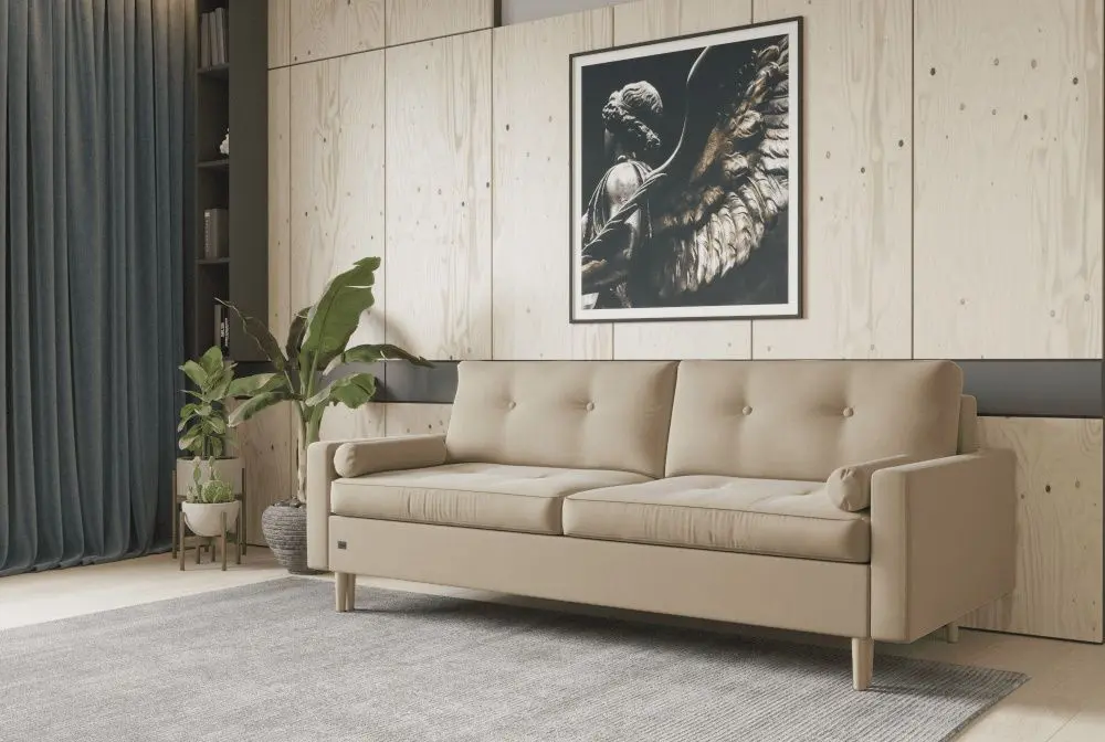 Диван раскладной OSHN Скандинавия Bergen Late (Beige)