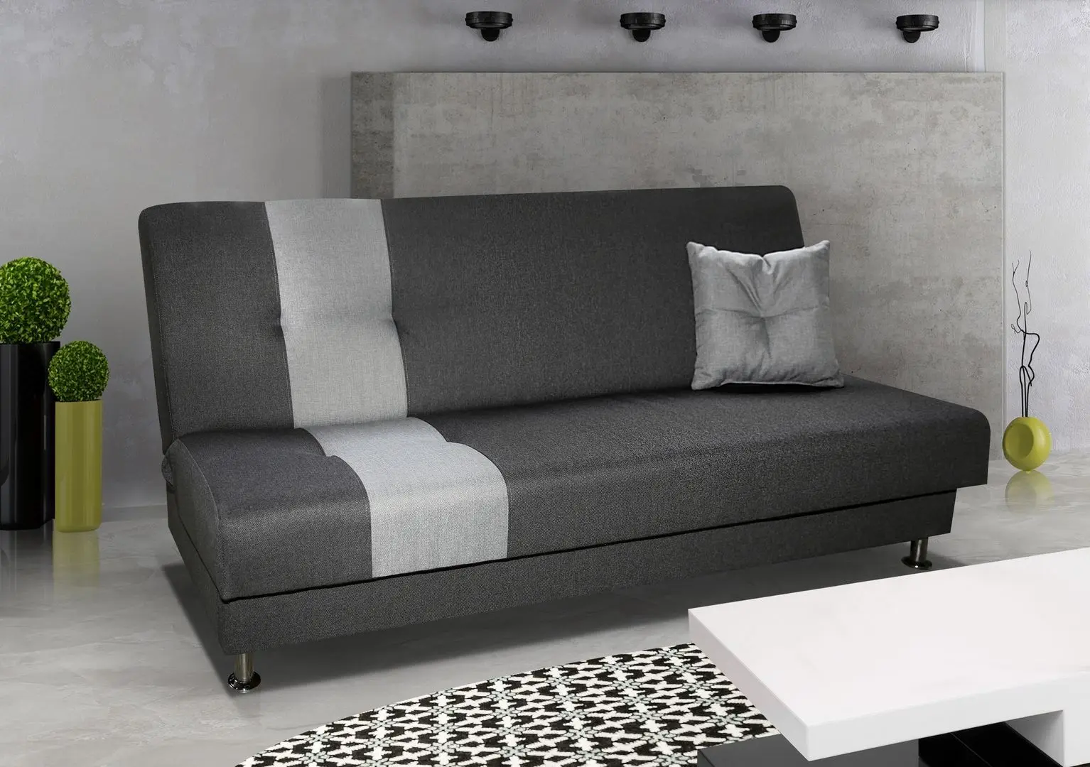 Canapea Platan Ada 01 (Dark Gray/Light Gray) - 2