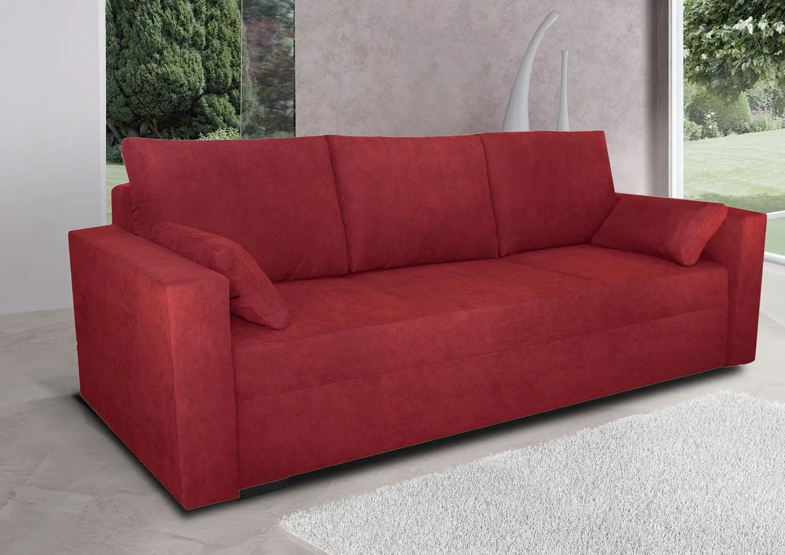 Canapea Platan Amelia 60 (Red)