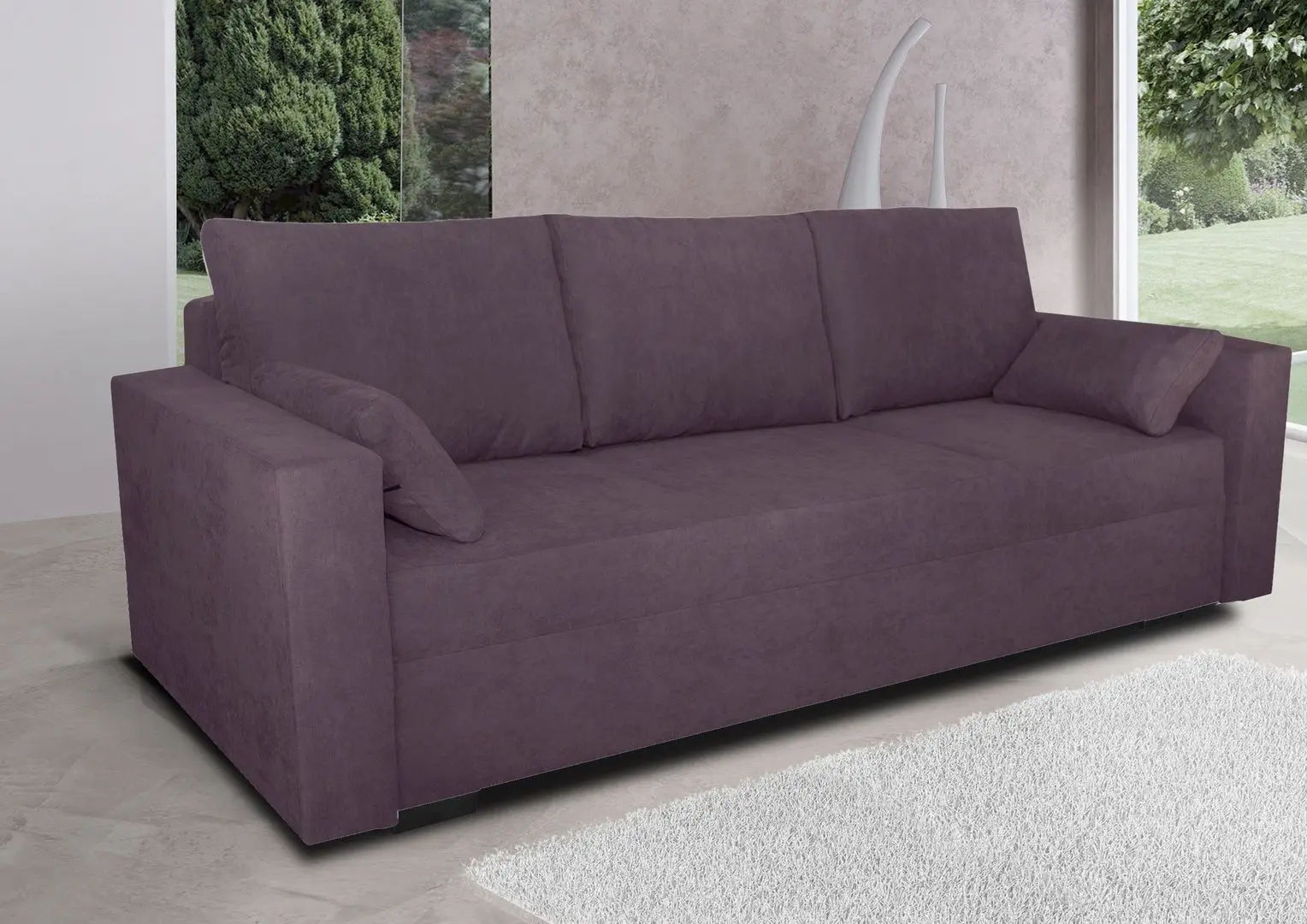 Диван Platan Amelia 65 (Pastel Purple) - 3