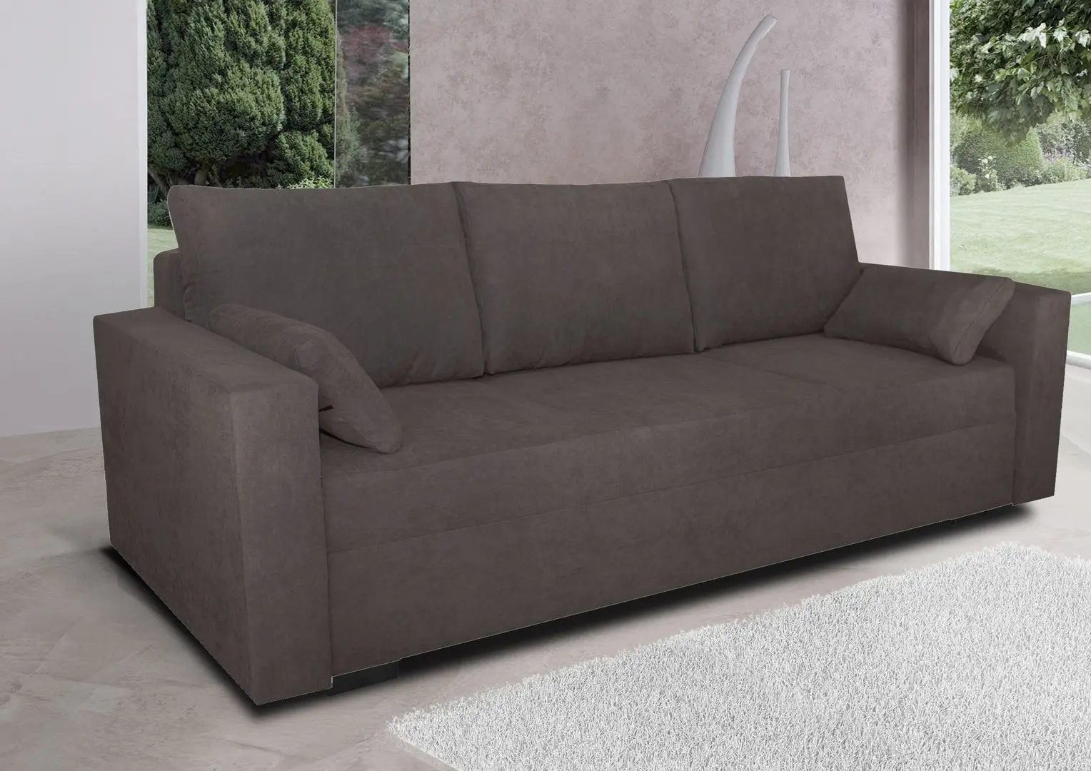 Диван Platan Amelia 95 (Dark Chocolate) - 2