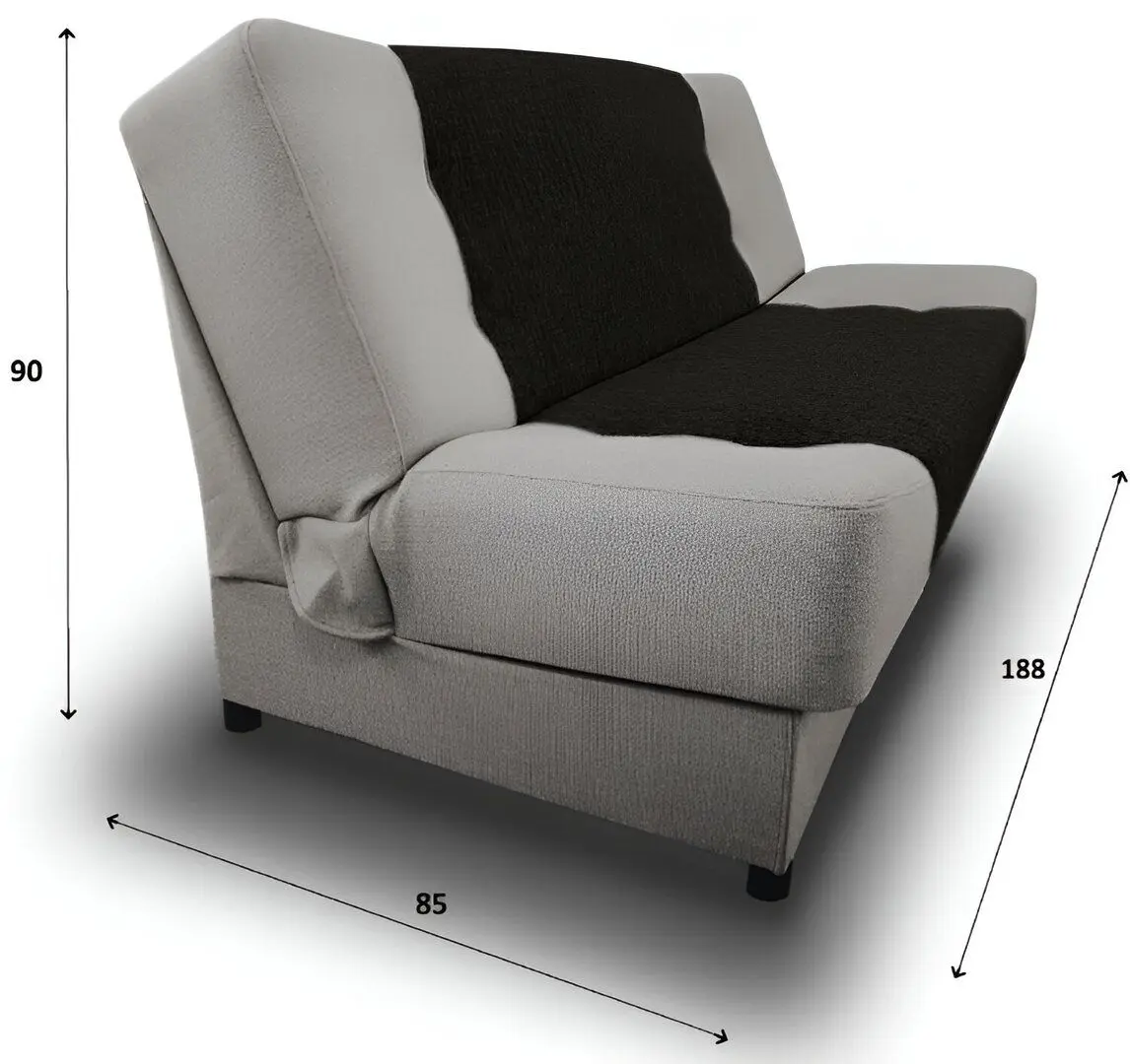 Диван Platan Jas 02 (Grey/Black) - 2