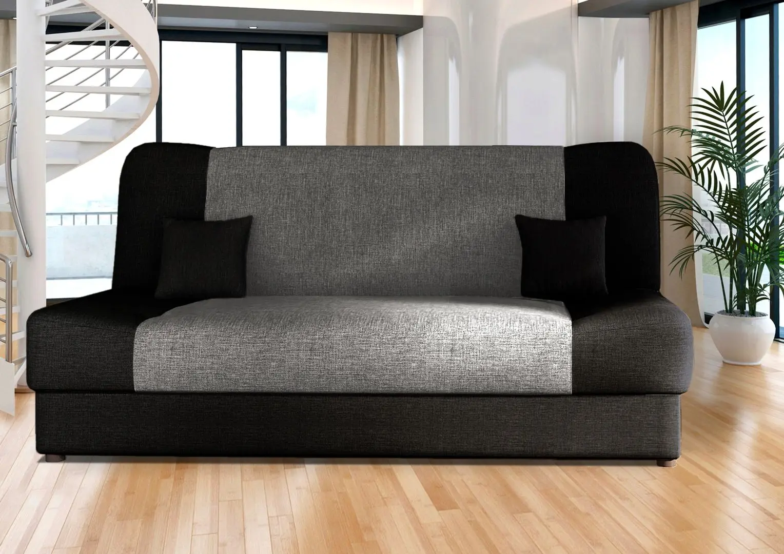 Диван Platan Jas 03 (Black/Grey)