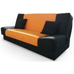 Диван Platan Jas 100/17 (Black/Orange)