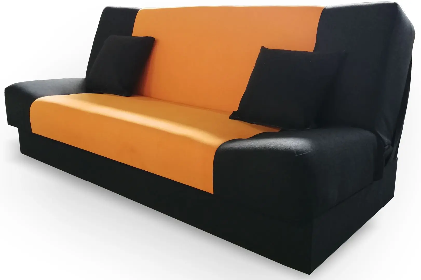 Canapea Platan Jas 100/17 (Black/Orange)