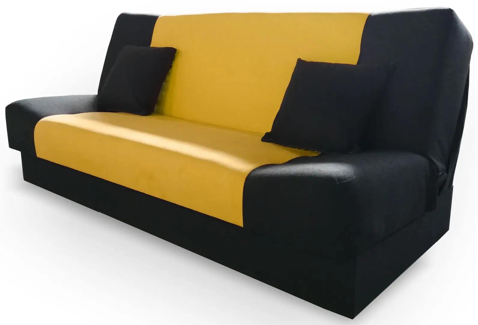 Диван Platan Jas 100/23 (Black/Yellow)