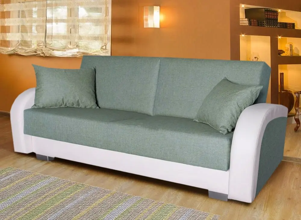 Диван Platan Magda 72 (White/Light Blue)