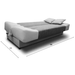 Диван Platan Maxim 02 (Light Gray/Gray-Brown) Thumb