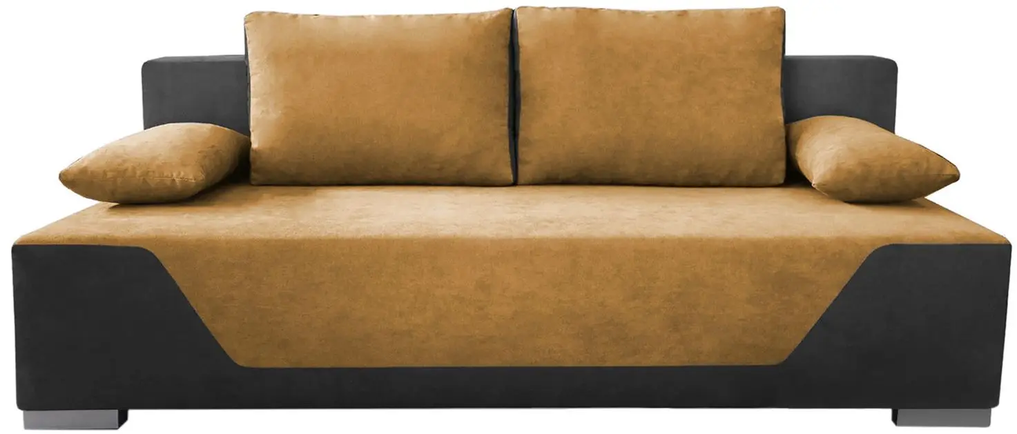 Canapea Platan Mia 40 (Black/Yellow) - 2