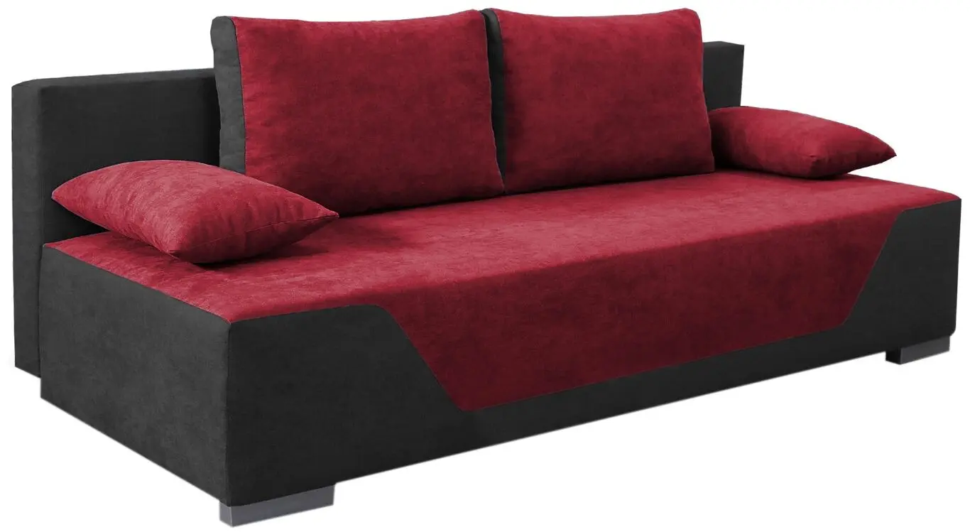 Диван Platan Mia 60 (Black/Red)