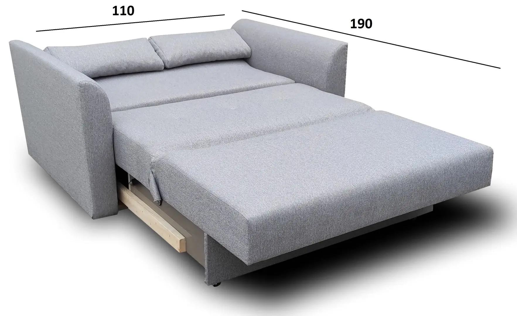 Диван Platan Mini II 22 (Light Gray) - 3