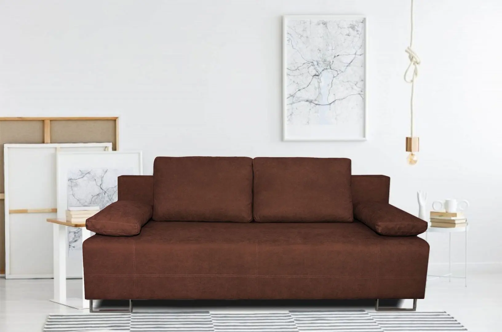 Canapea Platan Optima 28 (Dark Brown) - 2