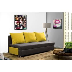 Canapea Platan Pola Kolor 23 (Yellow/Gray Dark) Thumb