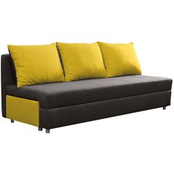 Диван Platan Pola Kolor 23 (Yellow/Gray Dark)