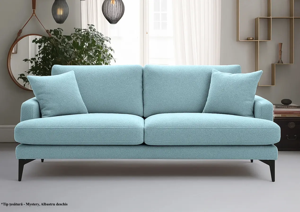 Canapea Prestige Azzuro 2L Mystery/Velutto