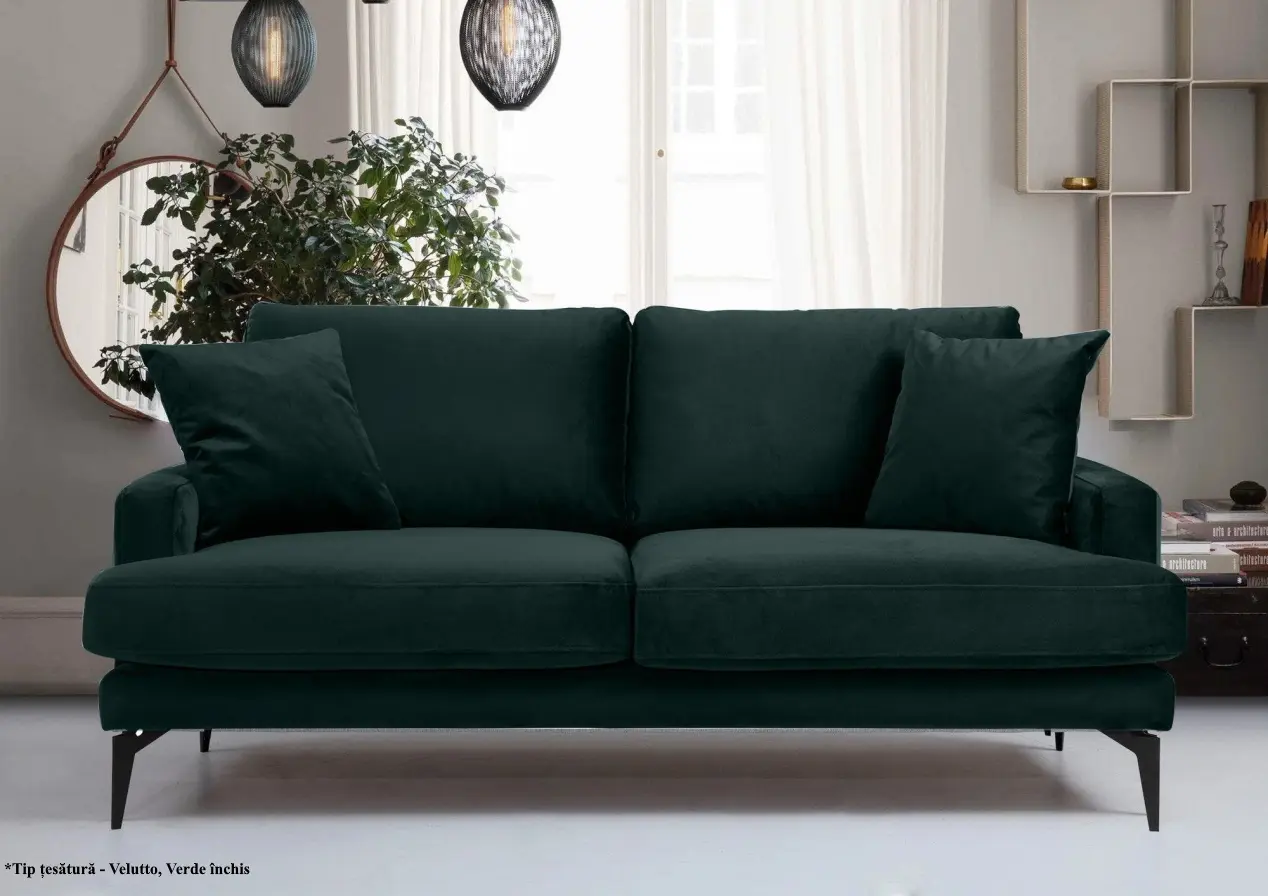 Canapea Prestige Azzuro 2L Mystery/Velutto