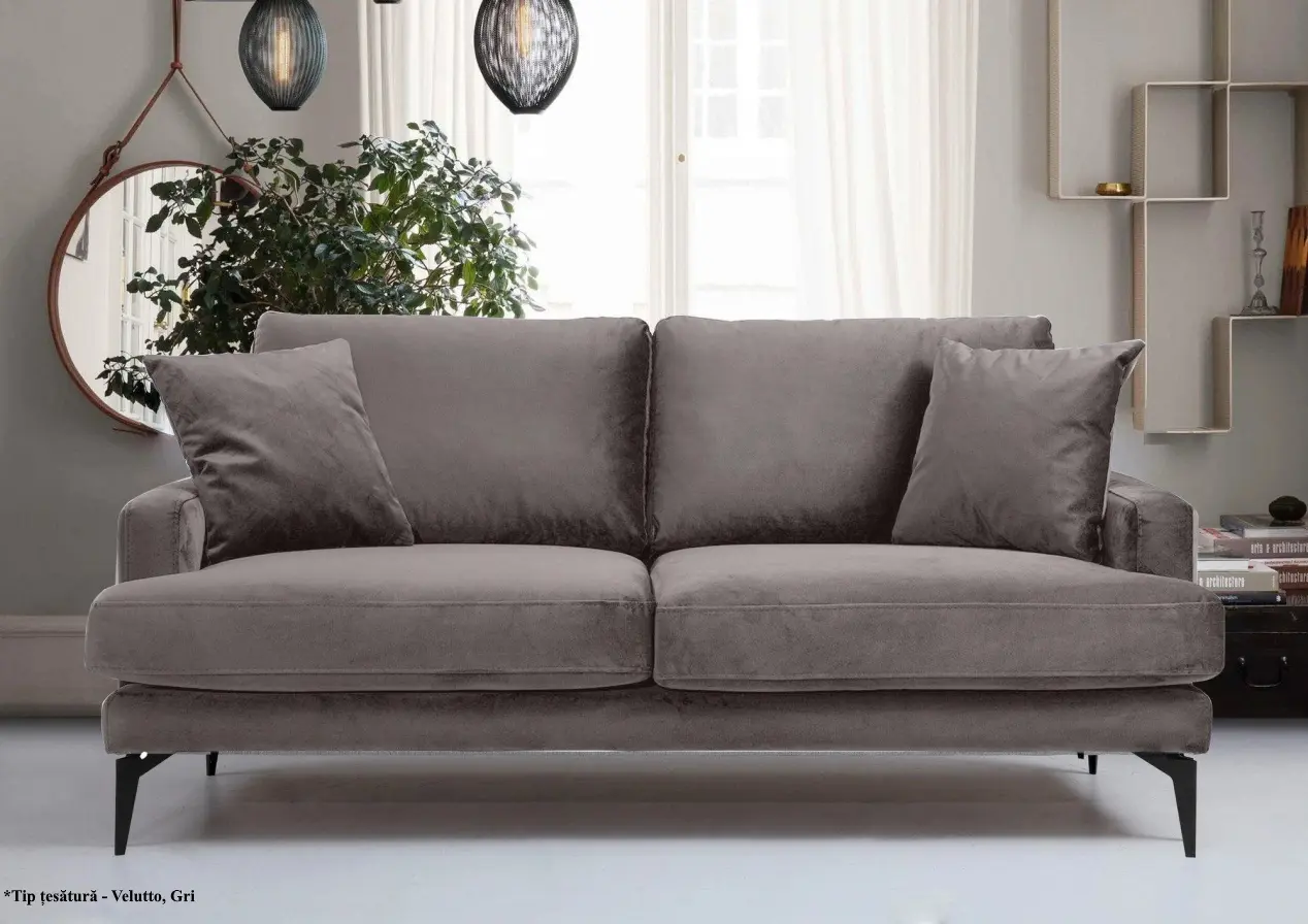 Canapea Prestige Azzuro 2L Mystery/Velutto