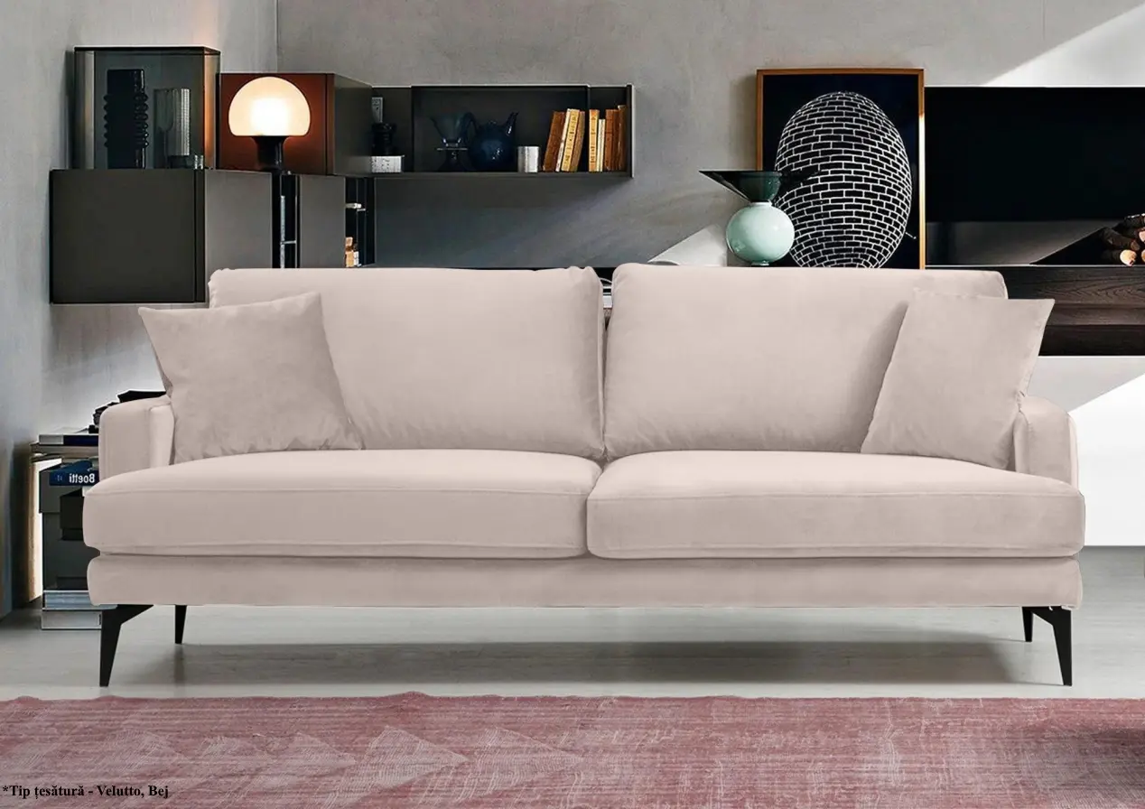 Диван Prestige Azzuro 3L Mystery/Velutto