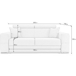 Canapea Prestige Bellagio 2L Enjoy Thumb