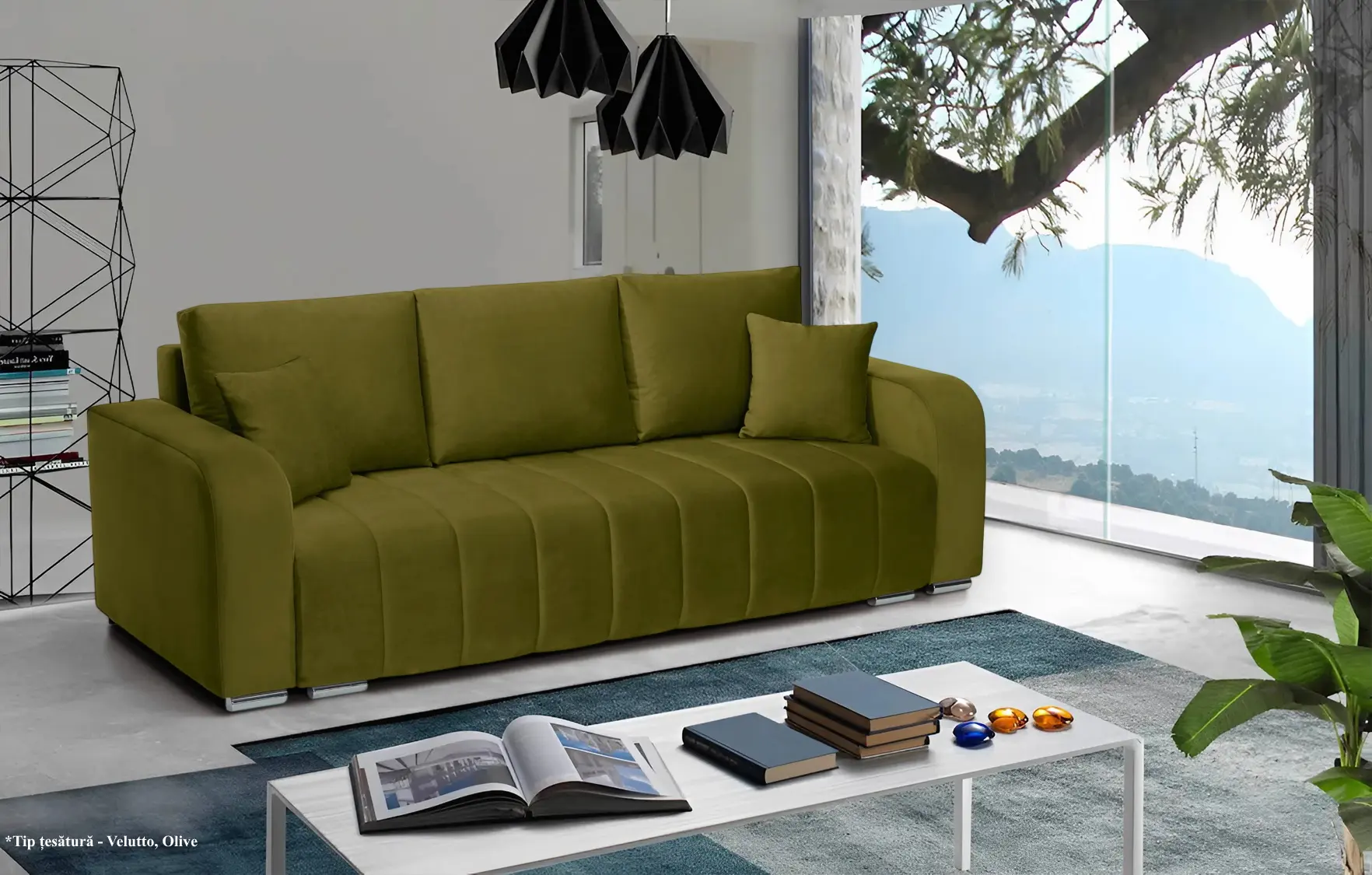 Canapea Prestige Diego 3L Velutto