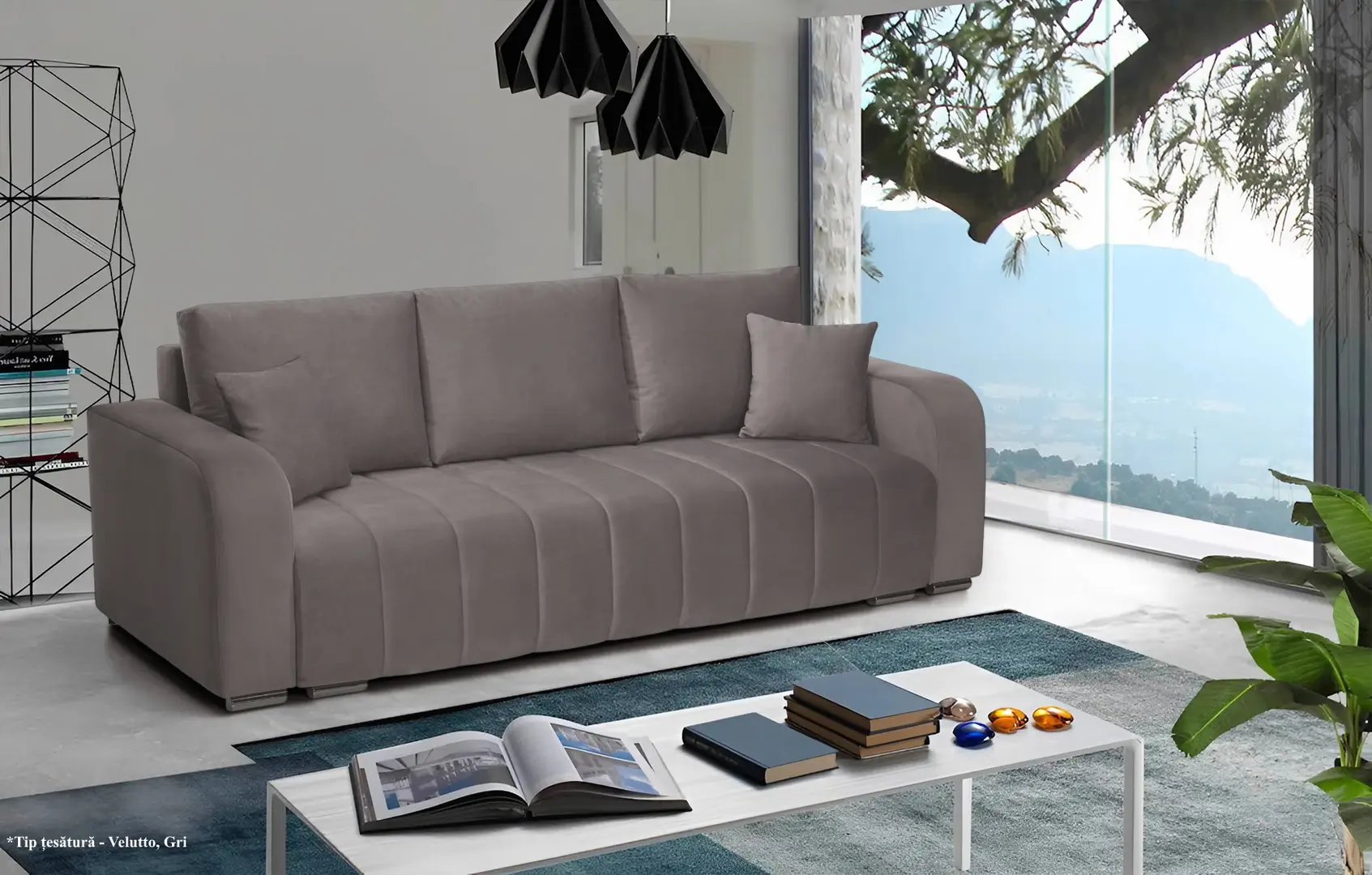 Canapea Prestige Diego 3L Velutto