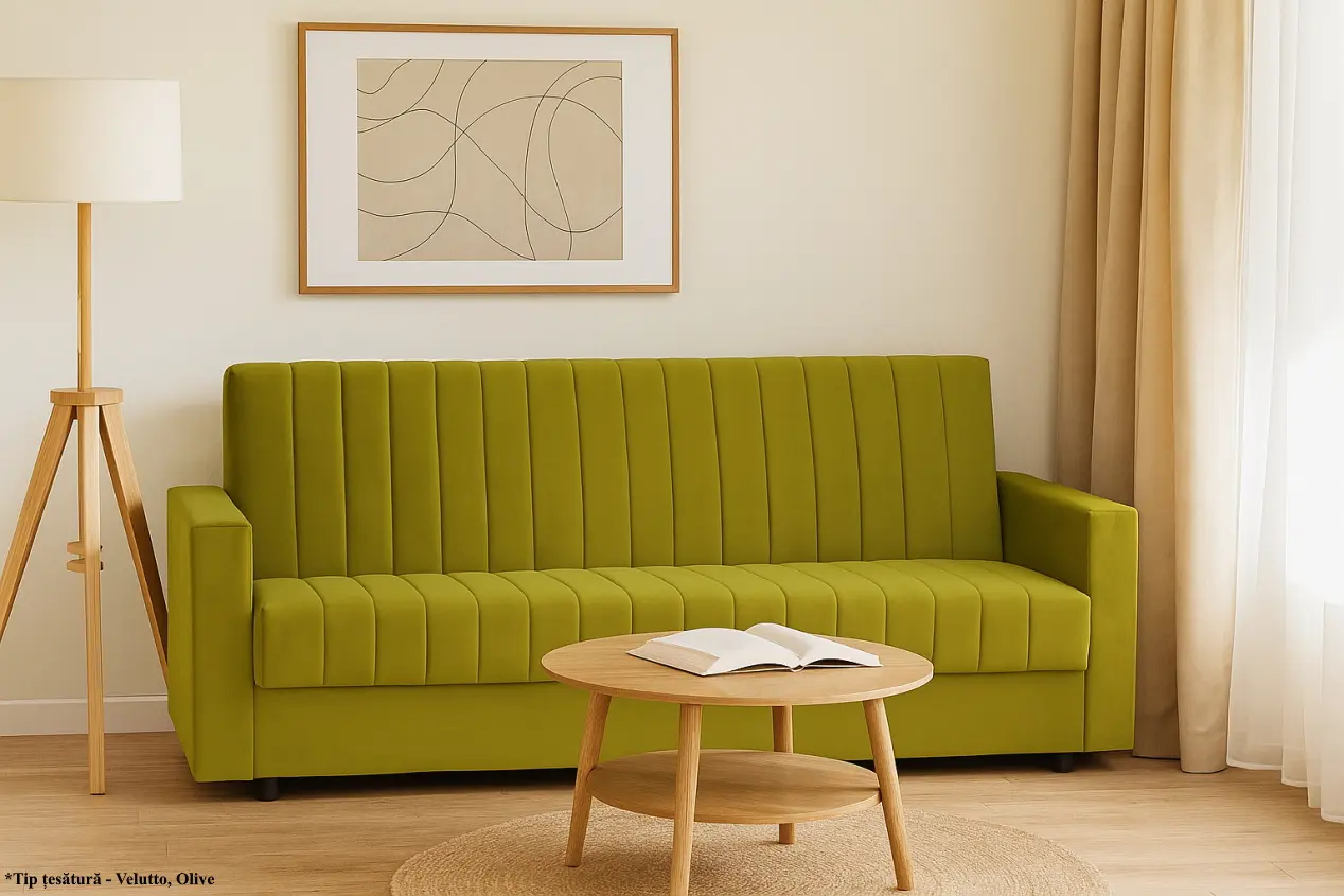 Canapea Prestige Emerald 3L Velutto