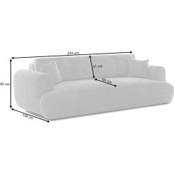 Canapea Prestige Noa 3L Anthology Thumb