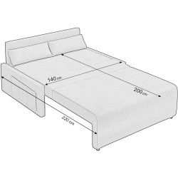 Canapea Prestige Oslo Loft Thumb