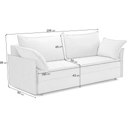 Диван Prestige Riva Aston Thumb