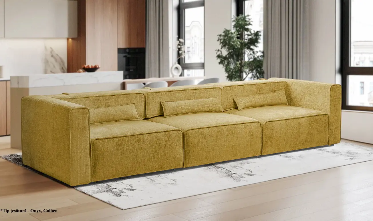 Canapea Prestige Zanetto 5C Onyx