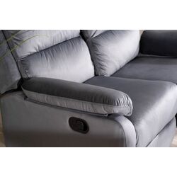 Canapea-recliner Signal Spencer 2 Velvet (Gray) Thumb