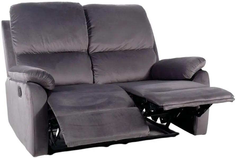 Canapea-recliner Signal Spencer 2 Velvet (Gray)