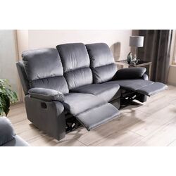 Canapea-recliner Signal Spencer 3 Velvet (Gray) Thumb
