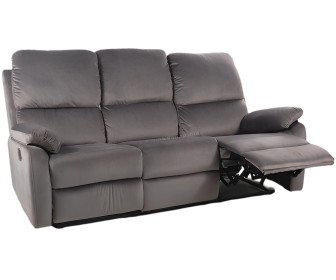 Canapea-recliner Signal Spencer 3 Velvet (Gray)