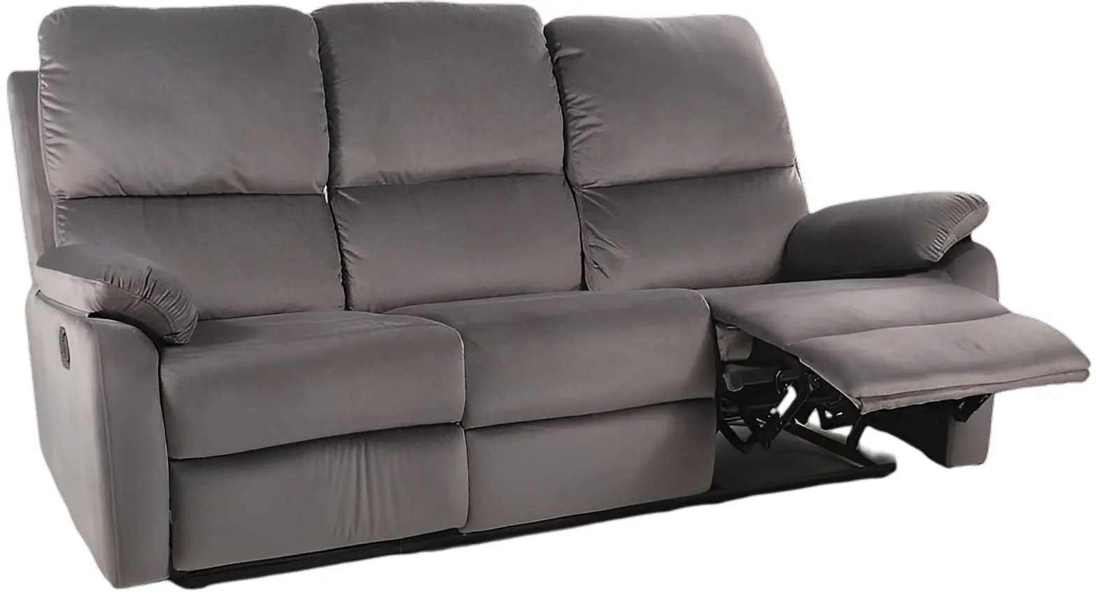 Canapea-recliner Signal Spencer 3 Velvet (Gray)