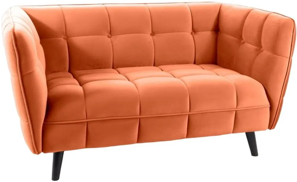 Canapea Signal Castello 2 Velvet (Cinnamon/Wenge)